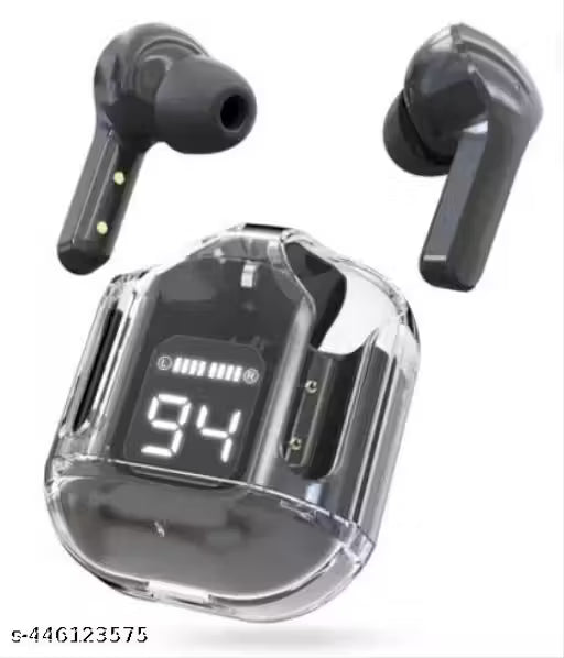 Ultrapod Earpod True Wireless Bluetooth Headphone, TWS earphone, earphone, Best Quality Wireless Bluetooth Headphones & Earphones, 36 Hrs Playtime, 10mm HD Drivers, Sweat Proof (BLACK)